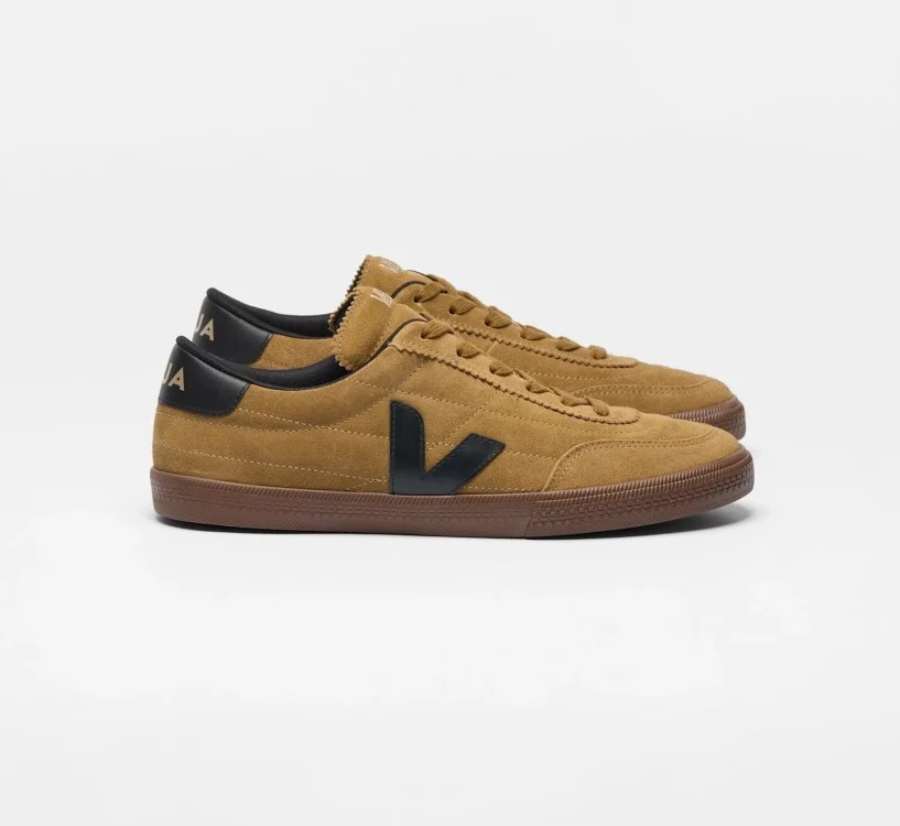 Tênis VEJA Feminino Panenka camurça marrom e preto VEJA - VERT