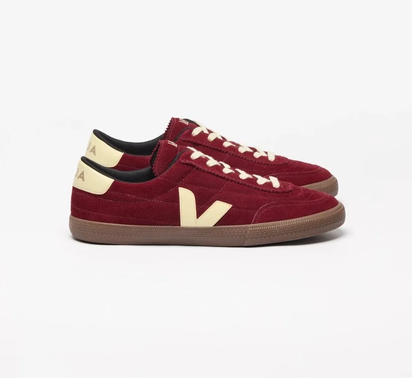 Tênis VEJA Feminino Panenka camurça vinho e marrom VEJA - VERT