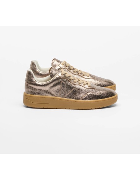 Tênis VEJA Feminino V-90 couro bronze VEJA - VERT