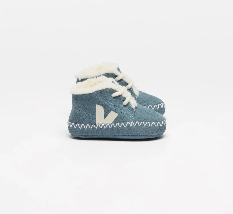 Tênis VEJA Baby infantil camurça bege VEJA - VERT Oficial