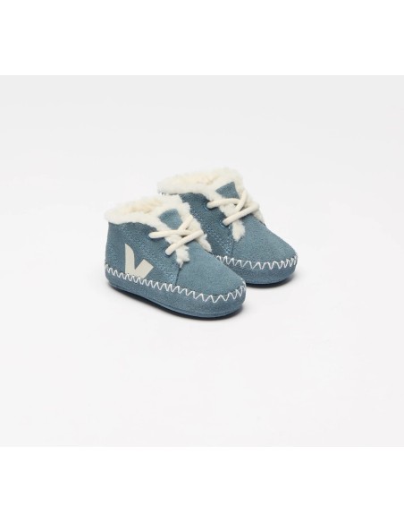 Tênis VEJA Baby infantil camurça bege VEJA - VERT Oficial