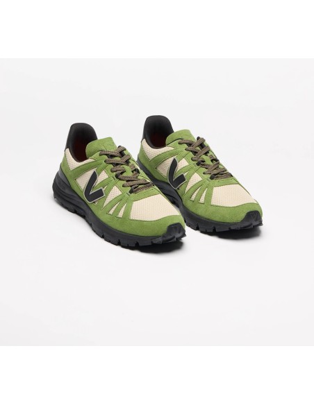 Tênis VEJA Masculino Salar casual bege, verde e preto VEJA - VERT