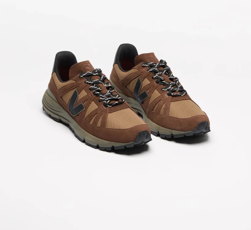 Tênis VEJA Masculino Salar casual marom e preto VEJA - VERT 2