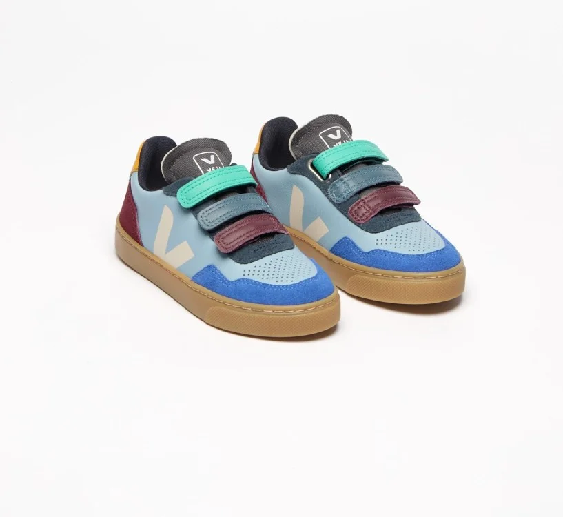 Tênis VEJA V-90 infantil júnior multicolorido VEJA - VERT Oficial 2