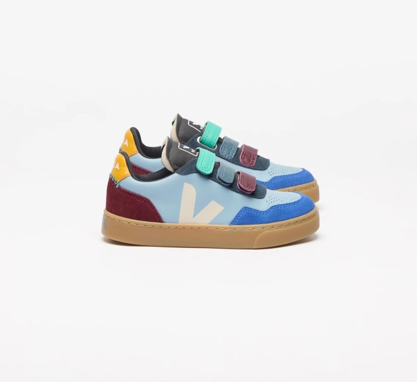 Tênis VEJA V-90 infantil júnior multicolorido VEJA - VERT Oficial