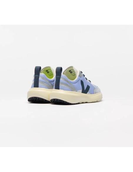 Tênis VEJA Canary infantil júnior azul e prata VEJA - VERT Oficial
