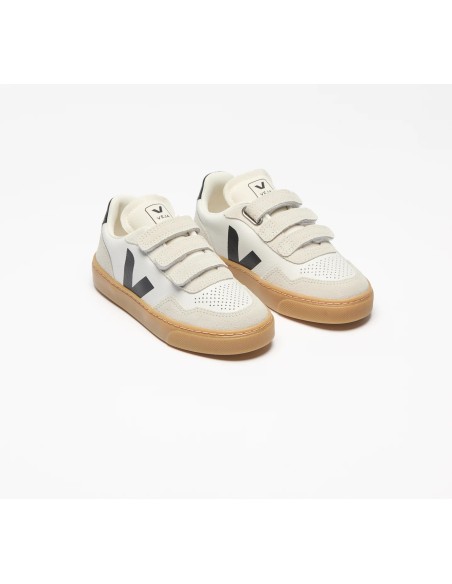 Tênis VEJA V-90 júnior branco e preto VEJA - VERT Oficial
