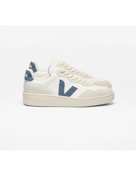 Tênis VEJA Feminino V-90 Couro Branco California VEJA - VERT Oficial
