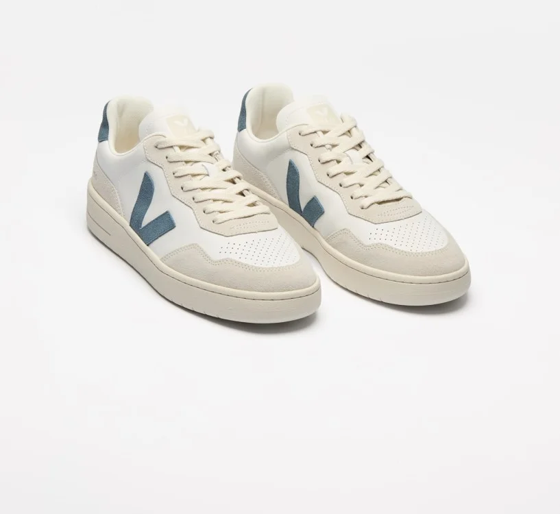 Tênis VEJA Feminino V-90 Couro Branco California VEJA - VERT Oficial 2