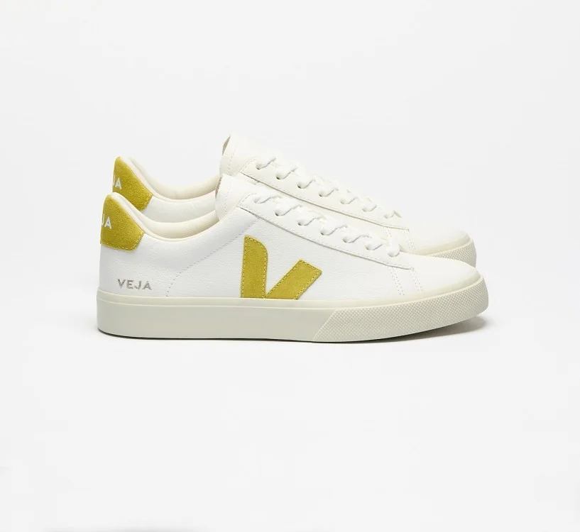 Tênis VEJA feminino Campo couro branco - VEJA - VERT
