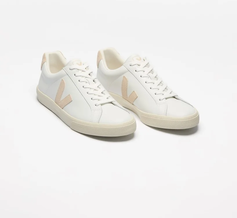 Tênis VEJA Feminino Esplar Couro Branco Sable VEJA - VERT Oficial 2