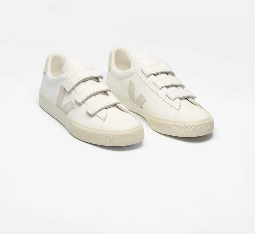 Tênis VEJA Feminino Recife Couro Branco Natural VEJA - VERT Oficial 2