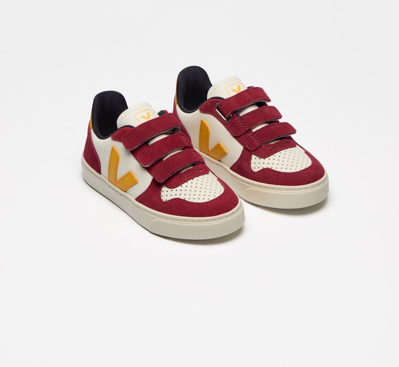 Tênis VEJA Masculino V-90 Couro Branco Cyprus VEJA - VERT Oficial 2