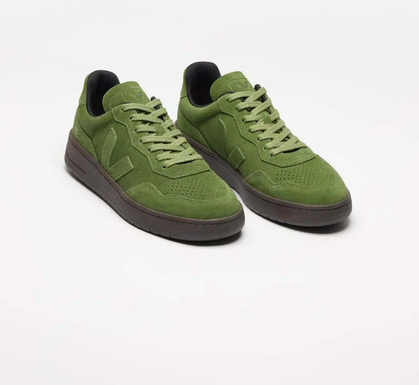 Tênis VEJA Masculino V-90 Camurça Militar Eagle 2