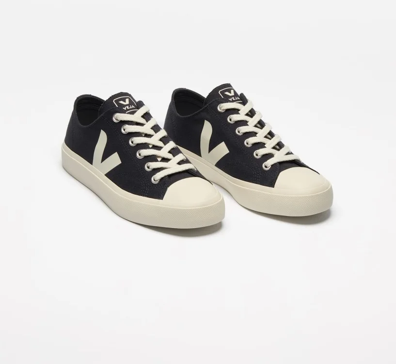 Tênis VEJA Feminino Wata II Low Algodão Preto Pierre VEJA - VERT Oficial 2