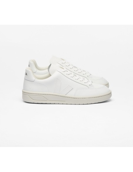 Tênis VEJA Feminino V-12 Couro Branco VEJA - VERT Oficial