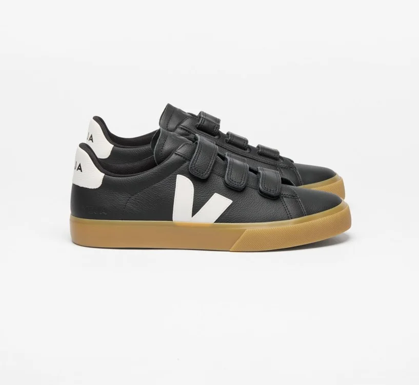 RECIFE LEATHER BLACK WHITE