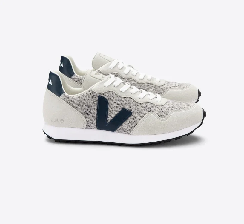 Tênis VEJA Feminino SDU branco e azul - VERT Oficial