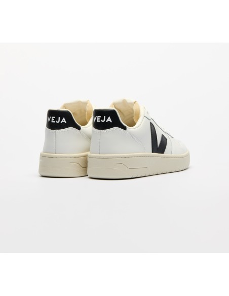Tênis VEJA Feminino V-10 Prime branco e preto - VERT Oficial
