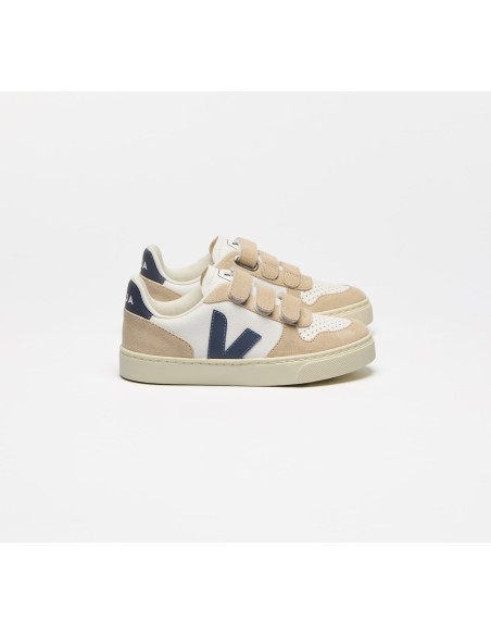 Tênis VEJA Infantil V-10 Couro Branco California - VERT Oficial
