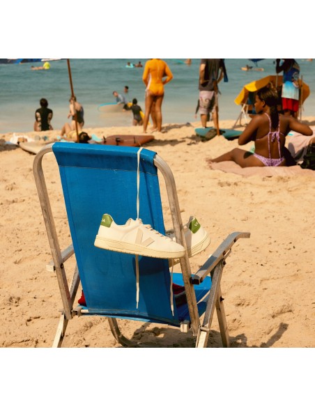 Tênis VEJA Masculino Urca Cwl Branco Pierre Kiwi VEJA - VERT Oficial