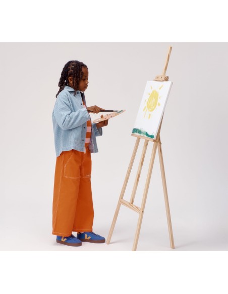 Tênis VEJA Volley infantil mini azul e dourado VEJA - VERT Oficial