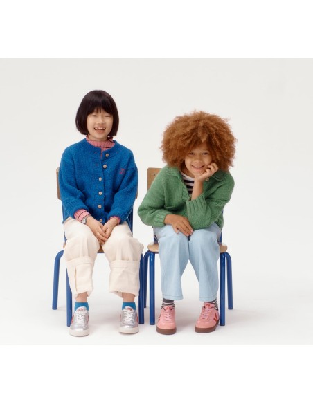 Tênis VEJA Volley infantil júnior rosa e vermelho VEJA - VERT Oficial