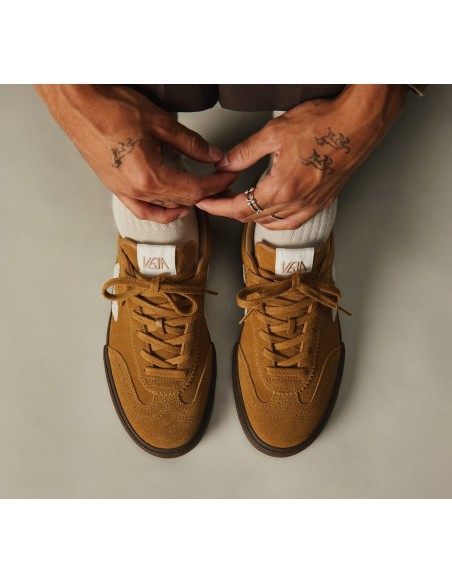 Tênis VEJA Masculino Volley Suede Tent Natural Eagle VEJA - VERT Oficial