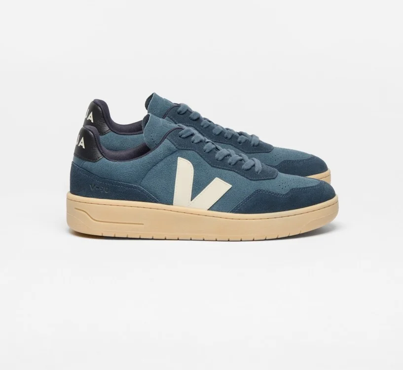 Tênis VEJA Masculino V-90 Suede California Pierre VEJA - VERT Oficial