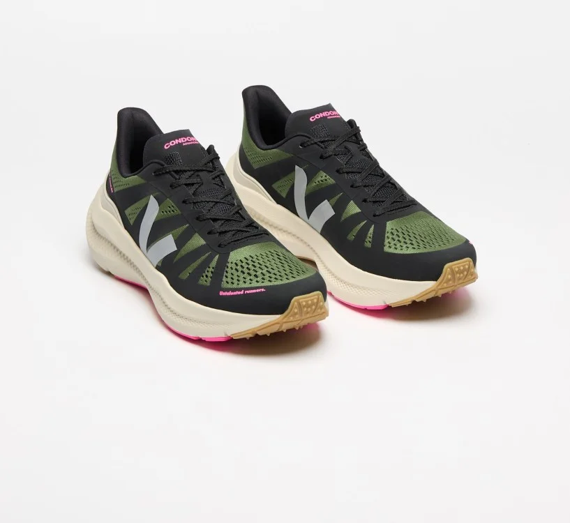 Tênis VEJA x Jolie Foulee  Masculino Condor 3 corrida verde 2