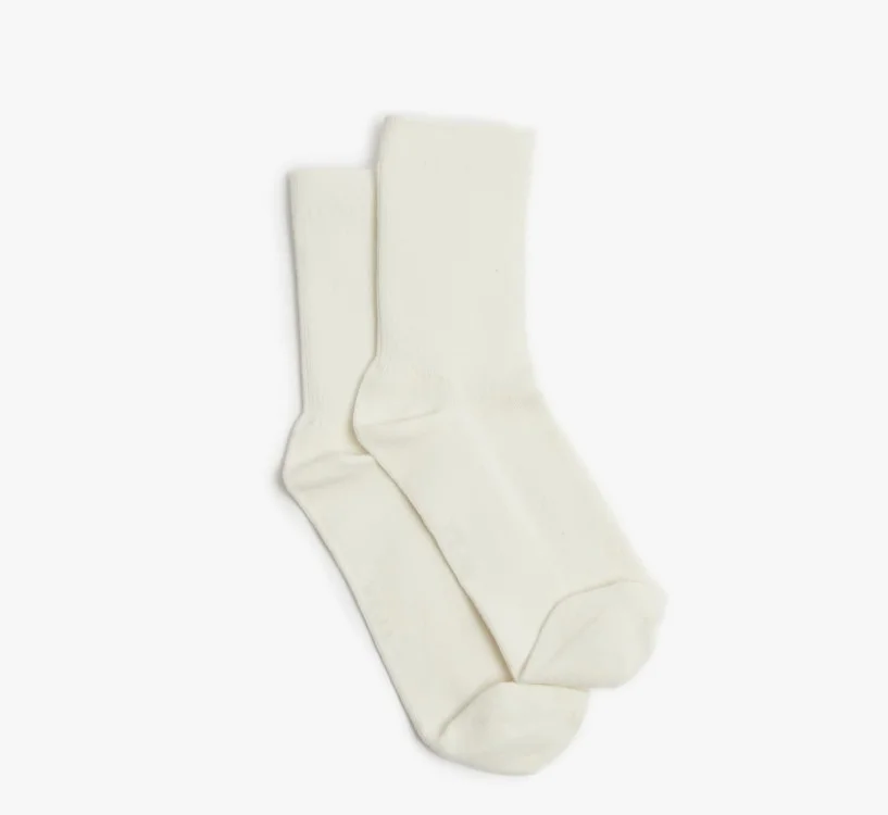 Meia VEJA Everyday Algodão Branco | Acessórios VEJA