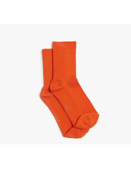 Meia VEJA Everyday Algodão  Laranja | Acessórios VEJA