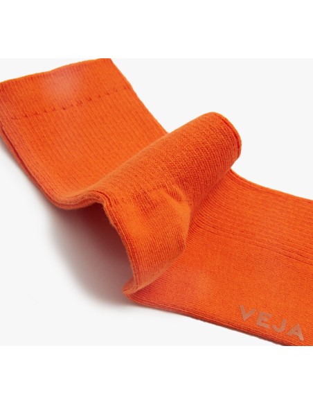 Meia VEJA Everyday Algodão  Laranja | Acessórios VEJA