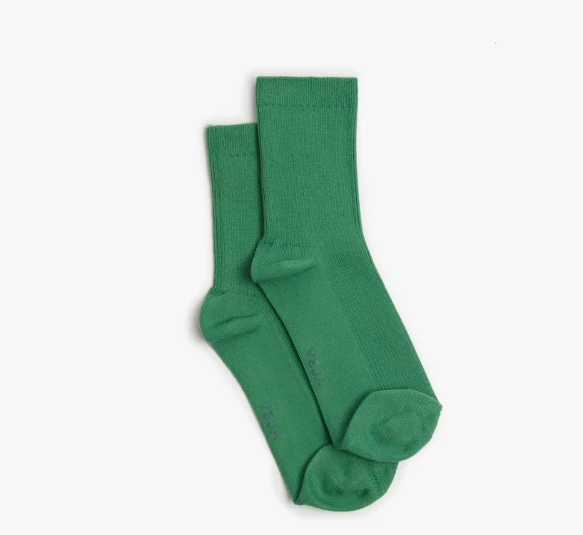Meia VEJA Everyday Algodão Verde | Acessórios VEJA