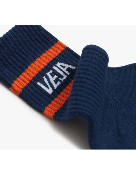 Meia VEJA Iconic Azul Branco Laranja | Acessórios VEJA