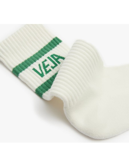 Meia VEJA Iconic Branco Verde | Acessórios VEJA