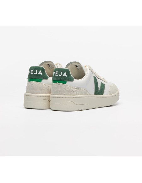 Tênis VEJA Masculino V-90 Couro Branco Cyprus VEJA - VERT Oficial
