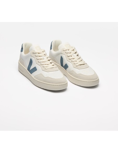 Tênis VEJA Masculino V-90 Couro Branco California VEJA - VERT Oficial