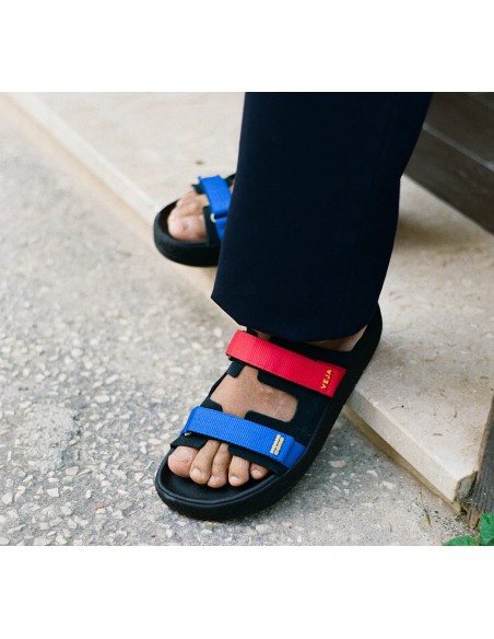 Sandália VEJA x HOMECORE feminina preta - VERT