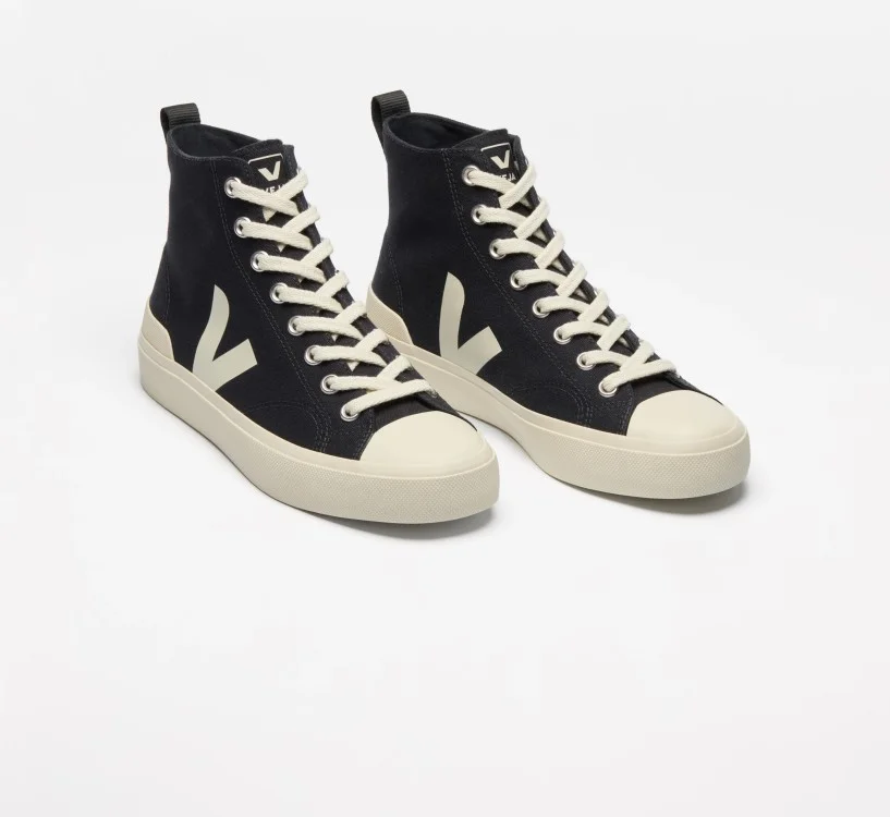 Tênis VEJA Feminino Wata II Algodão Preto Pierre VEJA - VERT Oficial 2