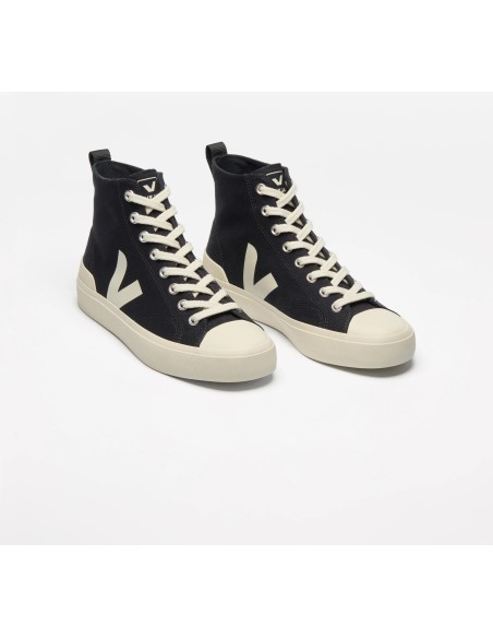 Tênis VEJA Feminino Wata II Algodão Preto Pierre VEJA - VERT Oficial