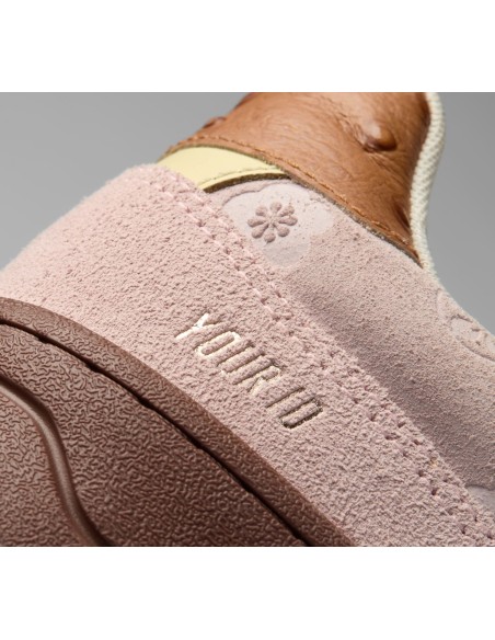 Tênis VEJA x YOUR ID Feminino V-90 camurça rosa - Oficial