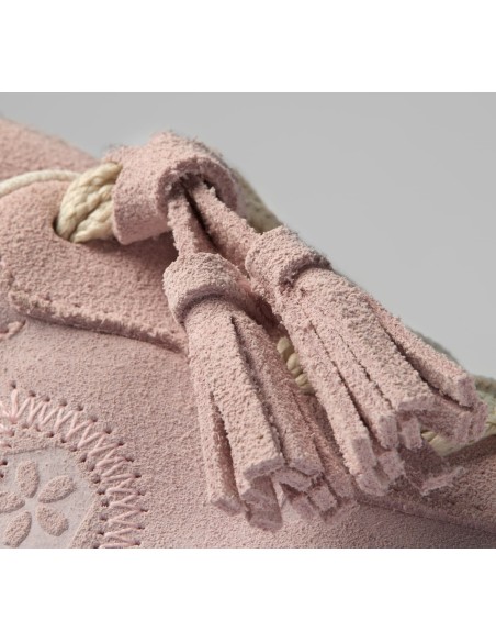 Tênis VEJA x YOUR ID Feminino V-90 camurça rosa - Oficial