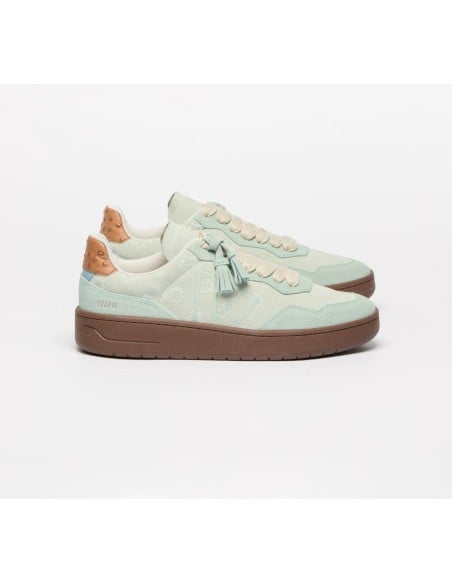 Tênis VEJA x YOUR ID Unissex V-90 camurça verde VEJA - VERT