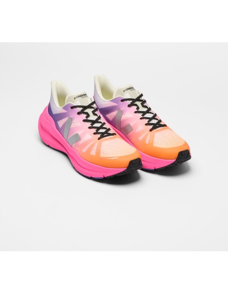 Tênis de Corrida Feminino VEJA x LIVE! Condor 3 Advanced Multico Pink