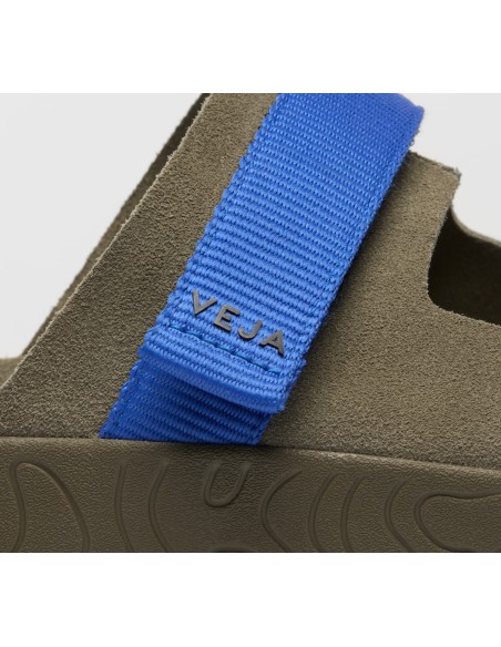 Sandália Masculina VEJA VERT Arpoador Suede VEJA x Working Title Kaki