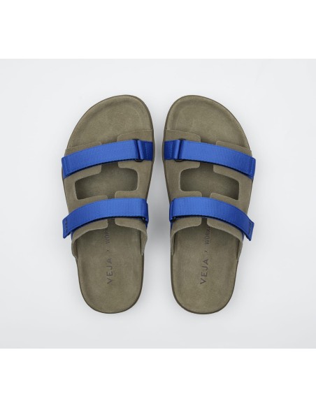 Sandália Masculina VEJA VERT Arpoador Suede VEJA x Working Title Kaki