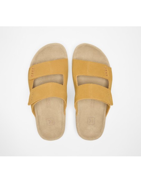 Sandália VEJA VERT Masculina Etna Camurça Ocre Almond