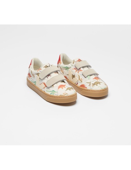 Tênis VEJA VERT Esplar VEJA x Museum D'Histoire Naturelle Couro Dinossauro