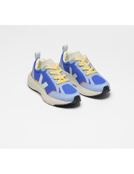 Tênis VEJA VERT Infantil Canary Junior Alveomesh Gelo Azul